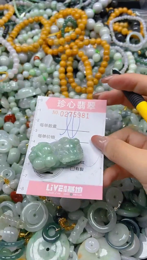 翡翠未镶嵌颈饰闪购0275981