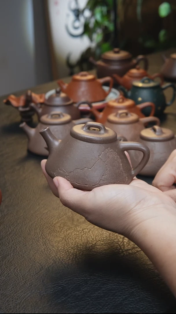 茶壶紫砂福利款启瓢备注刻绘版面