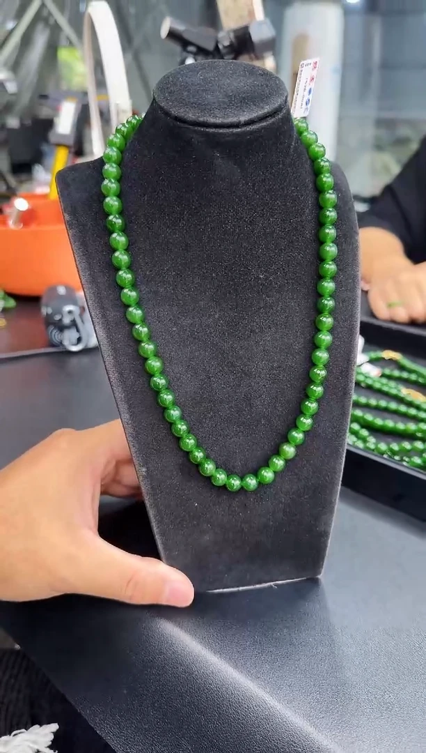 和田玉未镶嵌项链卡8左右妈妈链