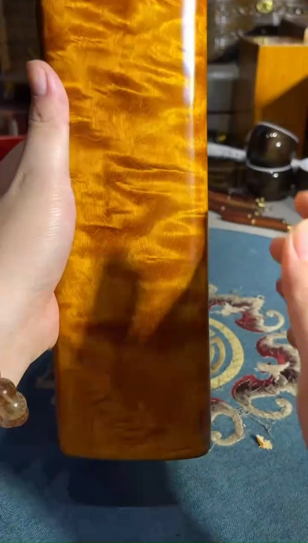 乌木类成套家具金丝楠枕头 7