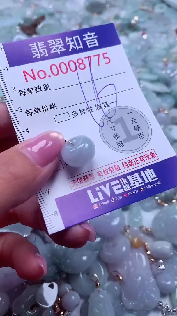 颈饰未镶嵌翡翠8775