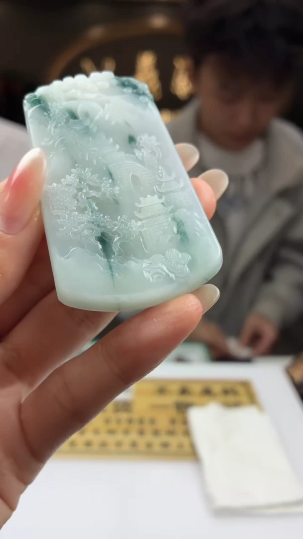 未镶嵌定制翡翠我**哥BJ0062226