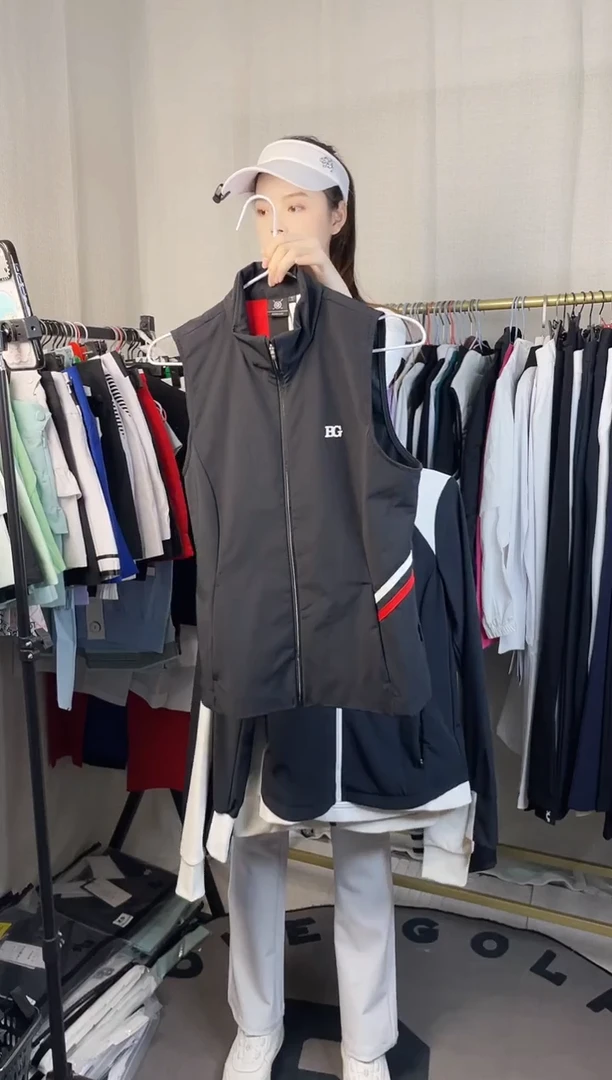 高尔夫BG黑色马甲S码