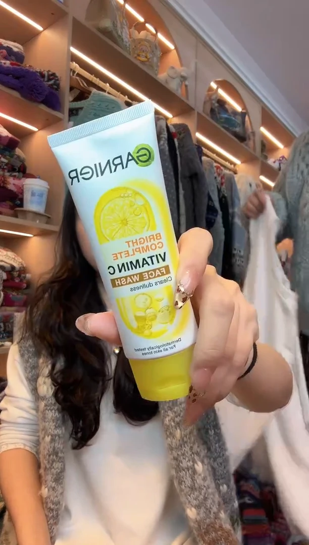 羊毛泰国代购柠檬味洗面奶