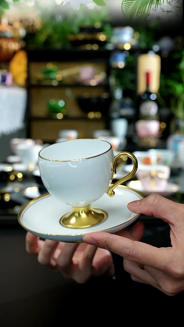 手工高级白咖啡杯，，，，，，，，