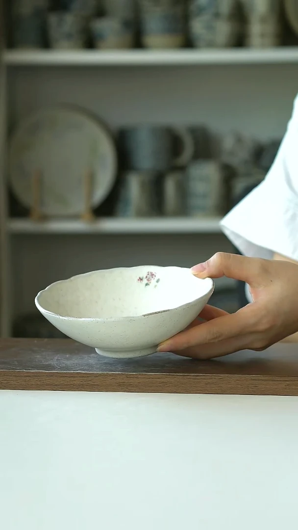 Hitable粉黛米饭碗14cm@4-2@