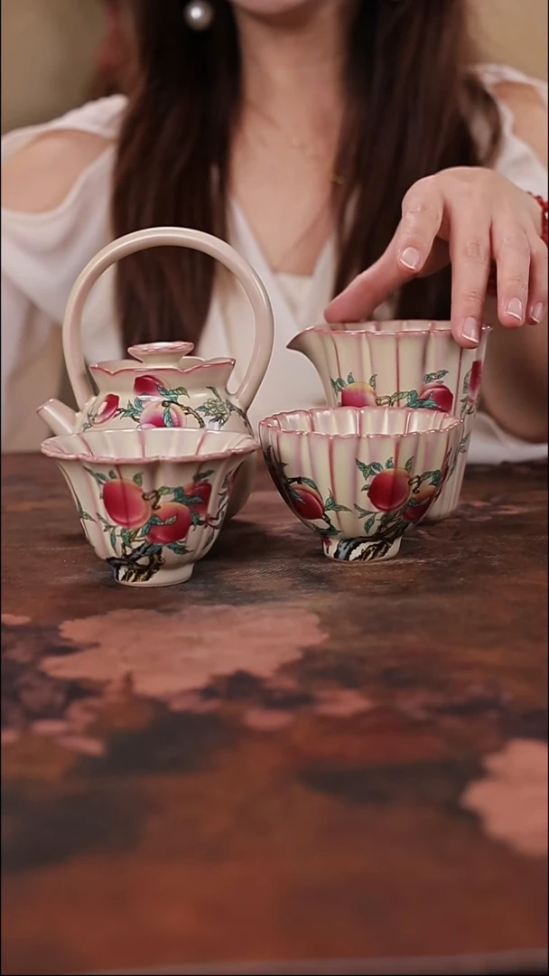 陶瓷茶具（无礼盒）@@A12916