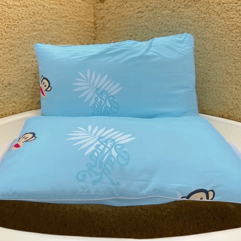 D-卡通成人加厚加大枕头枕芯两只