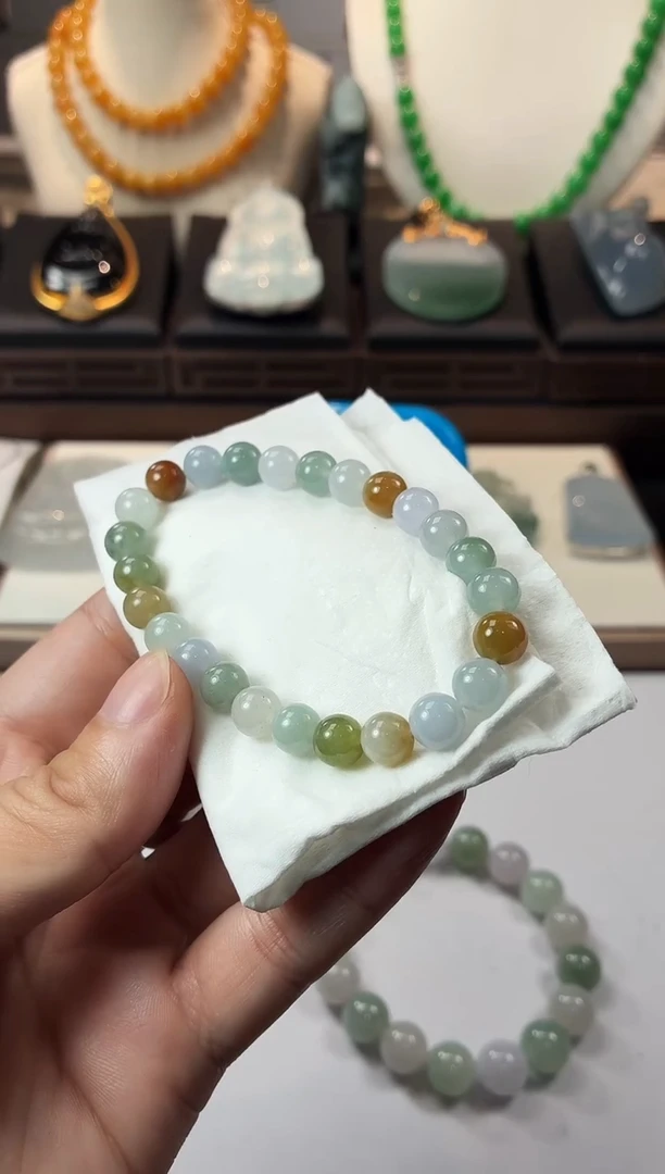 未镶嵌定制翡翠耳**~毛货不退不换