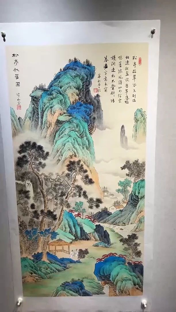 国画国画SS-1201701-张跃华央创美术馆精品定制备案作品