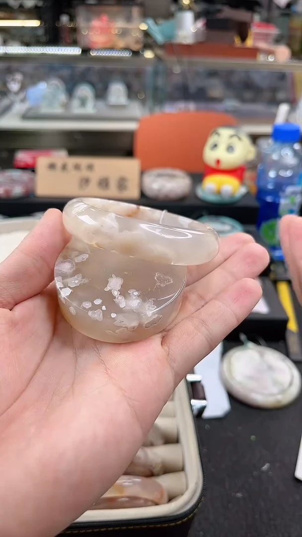 未镶嵌手镯石英质玉58圈口 （赠品镯心）366560