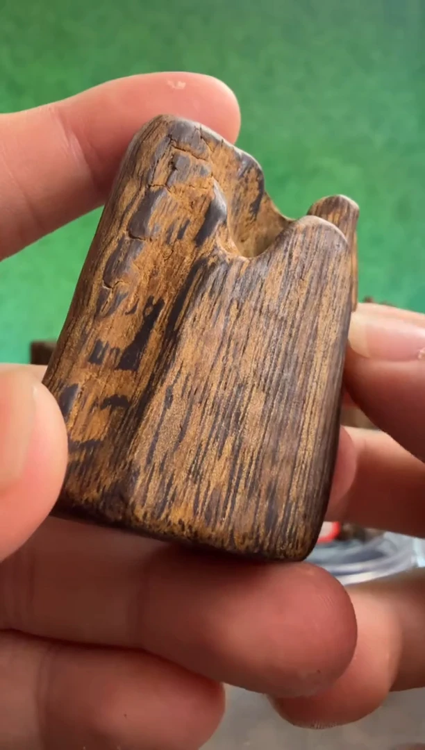 沉香手把件虎斑棋多样性发一