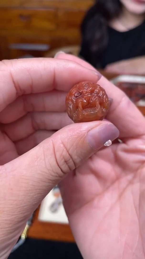 玛瑙/玉髓颈饰未镶嵌19貔貅珠