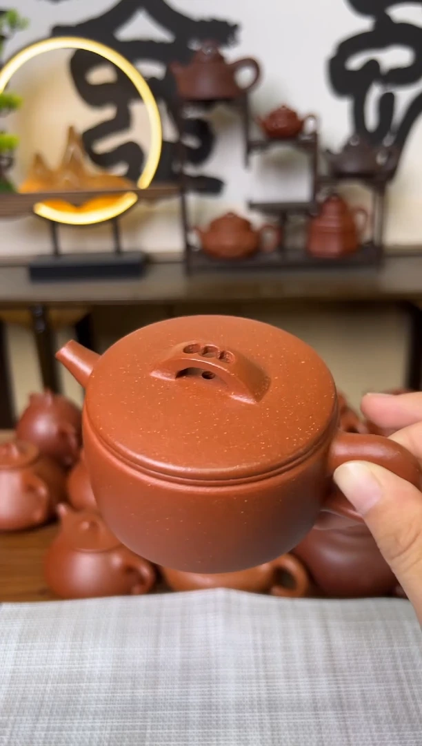 茶壶段泥红降坡一片瓦150CC-甘来兵