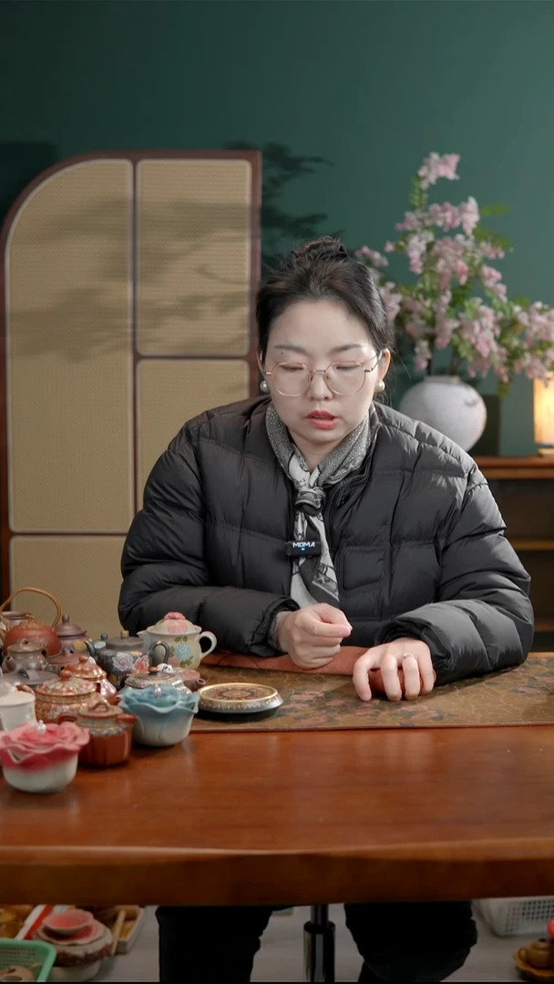 茶壶紫砂刻字扁南瓜小壶80cc