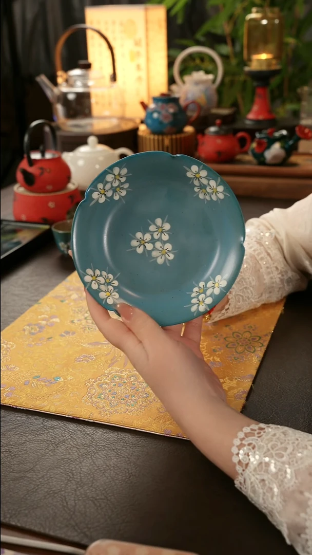 青云茶斋陶瓷茶具壶承