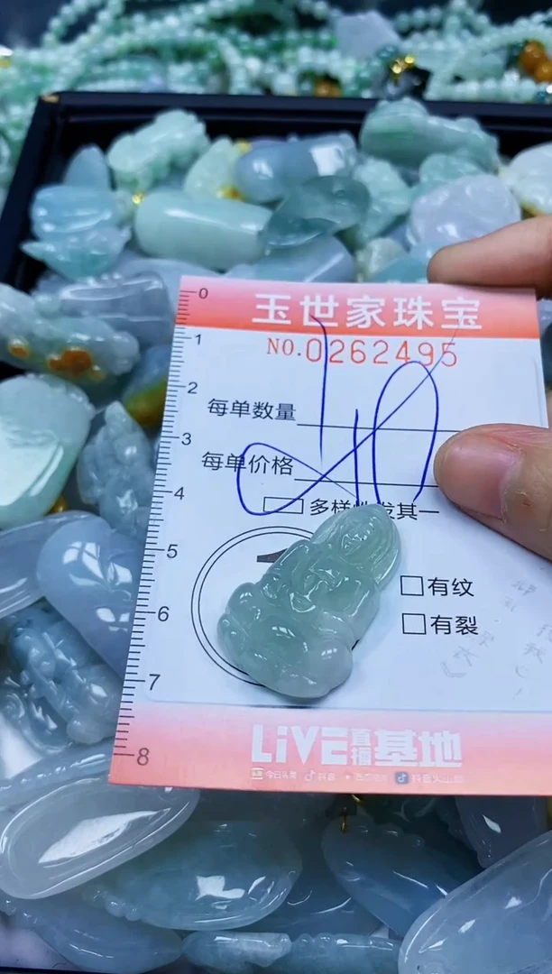 翡翠未镶嵌颈饰闪购0262495多样性发其一
