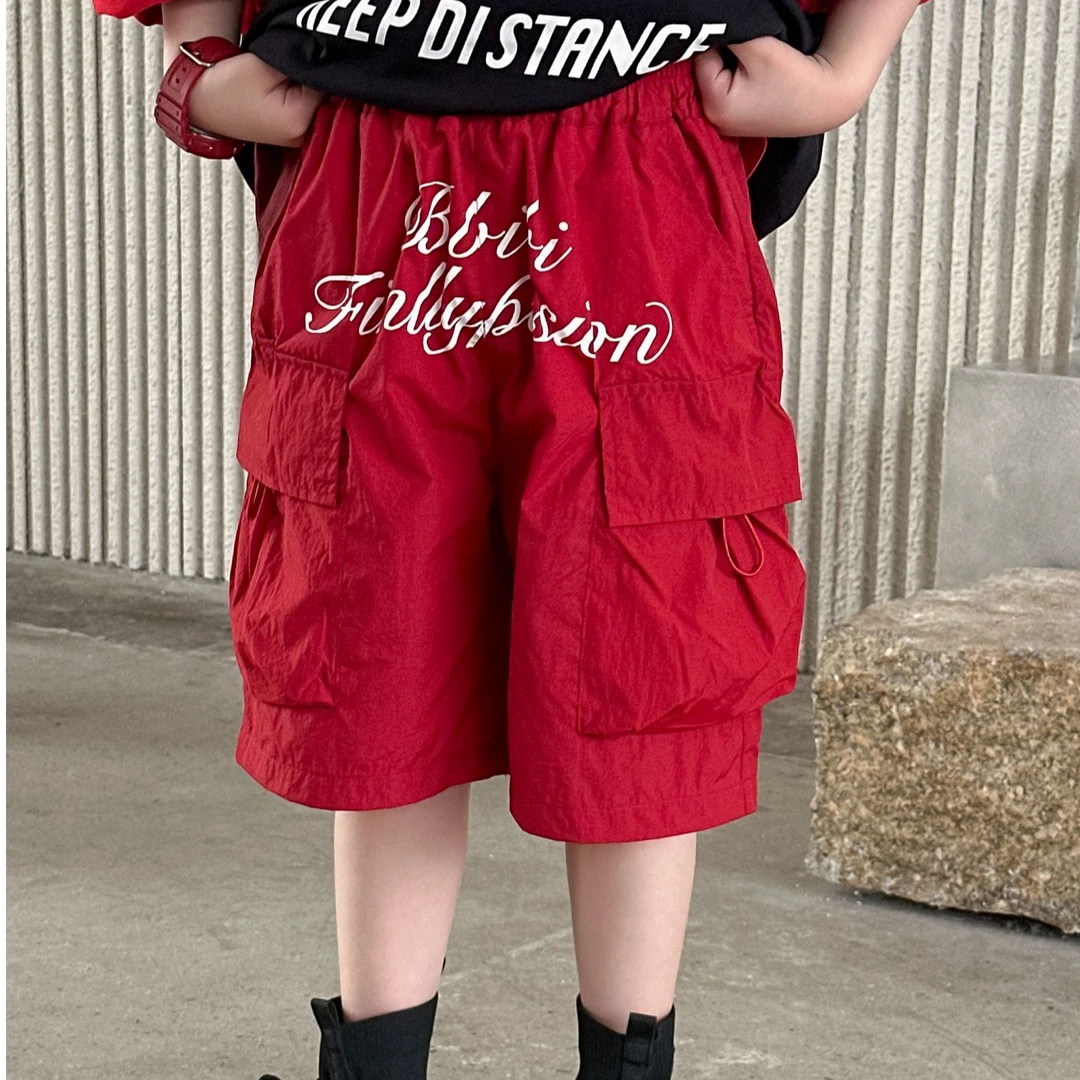 麦哟哟男童夏季休闲工装短裤时尚百搭宽松潮流韩版帅气洋气潮酷风