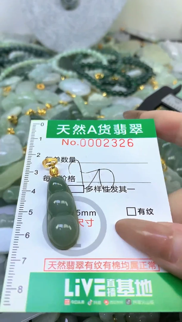 颈饰未镶嵌翡翠纯天然天然缅甸A货翡翠