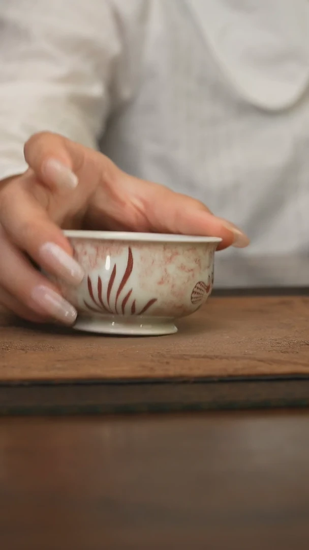 杯柴窑青花破价福利