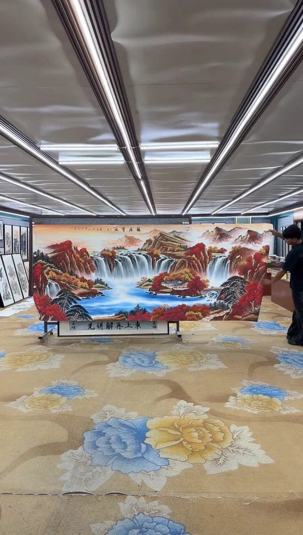 绘画大***gDC  刘雪红-大丈二-山水国画