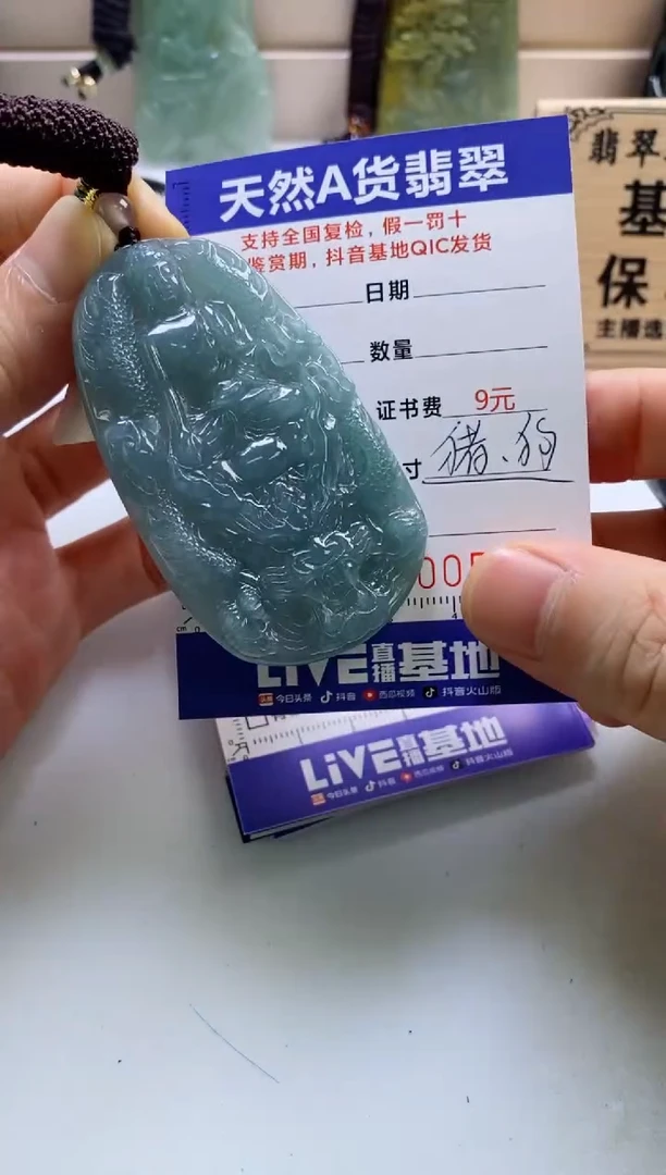 颈饰未镶嵌翡翠