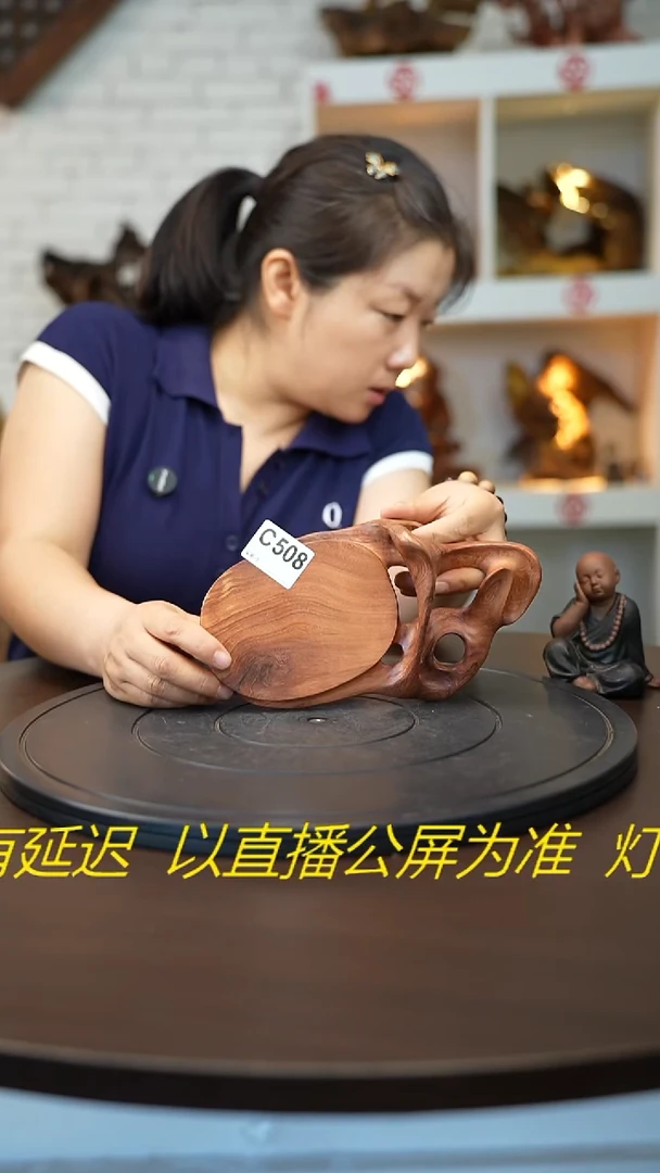 木木雕款z*云南金丝红木摆台