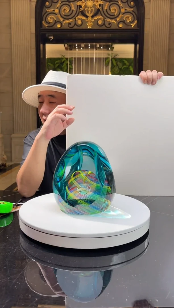 【闪购商品】茶宠AJ06502艺术琉璃摆件