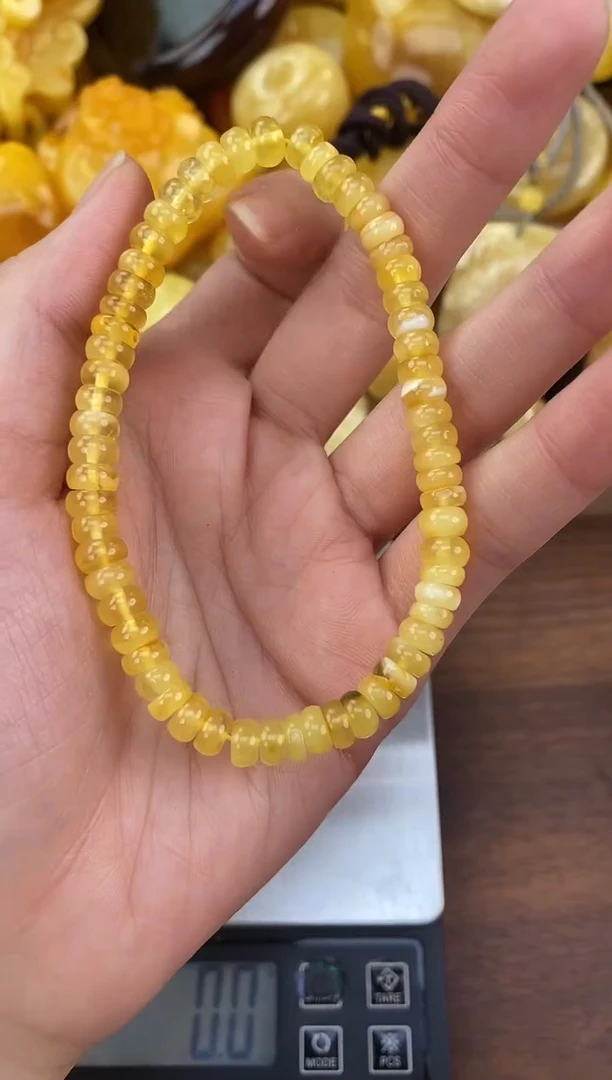 裸石琥珀未镶嵌天然琥珀蜜蜡