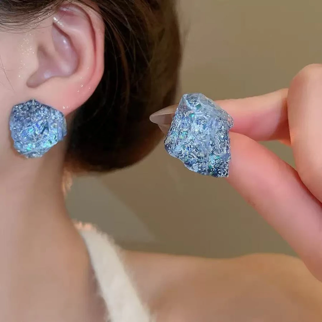 合金耳饰 爱心/水滴/铃铛简约耳环时尚饰品少女耳饰轻奢小众耳饰