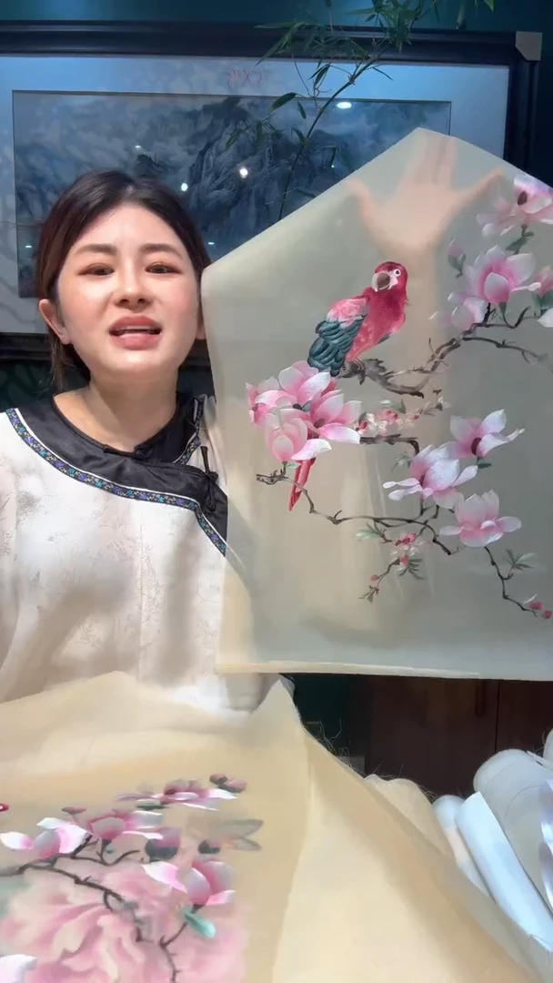 刺绣非遗苏绣手工工艺品40*60