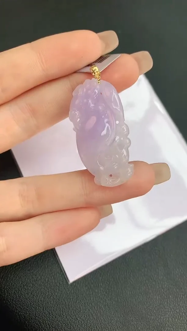 【闪购商品】翡翠颈饰未镶嵌赠礼盒证书 珍珍