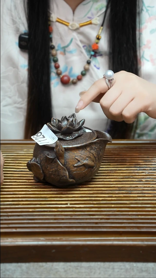 万古烧粗陶手工茶具