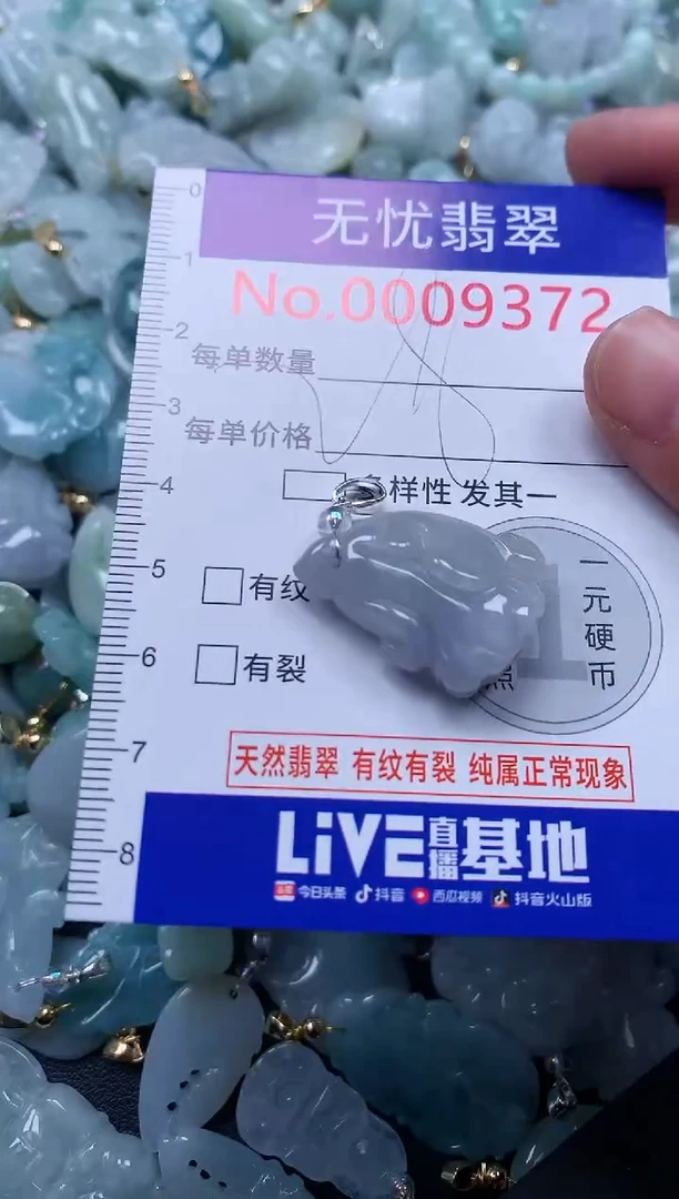 颈饰未镶嵌翡翠9372