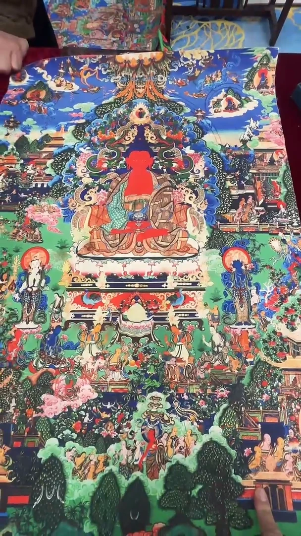 卷轴画唐卡16048