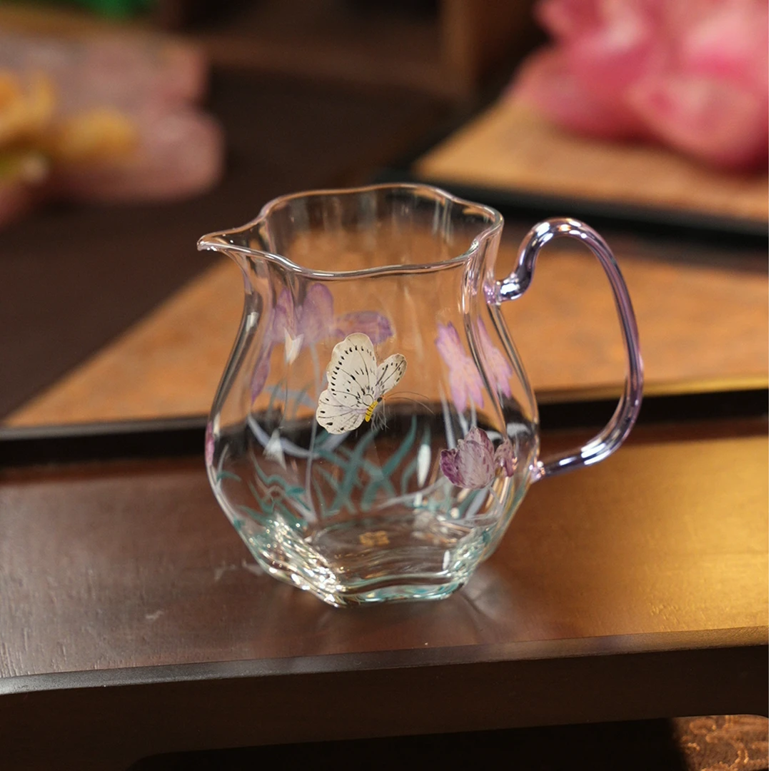 【见珊】物肆禾器鸢尾花公杯