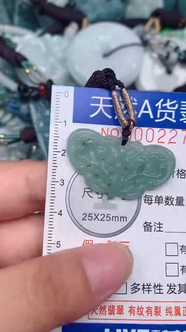 翡翠未镶嵌颈饰...002270