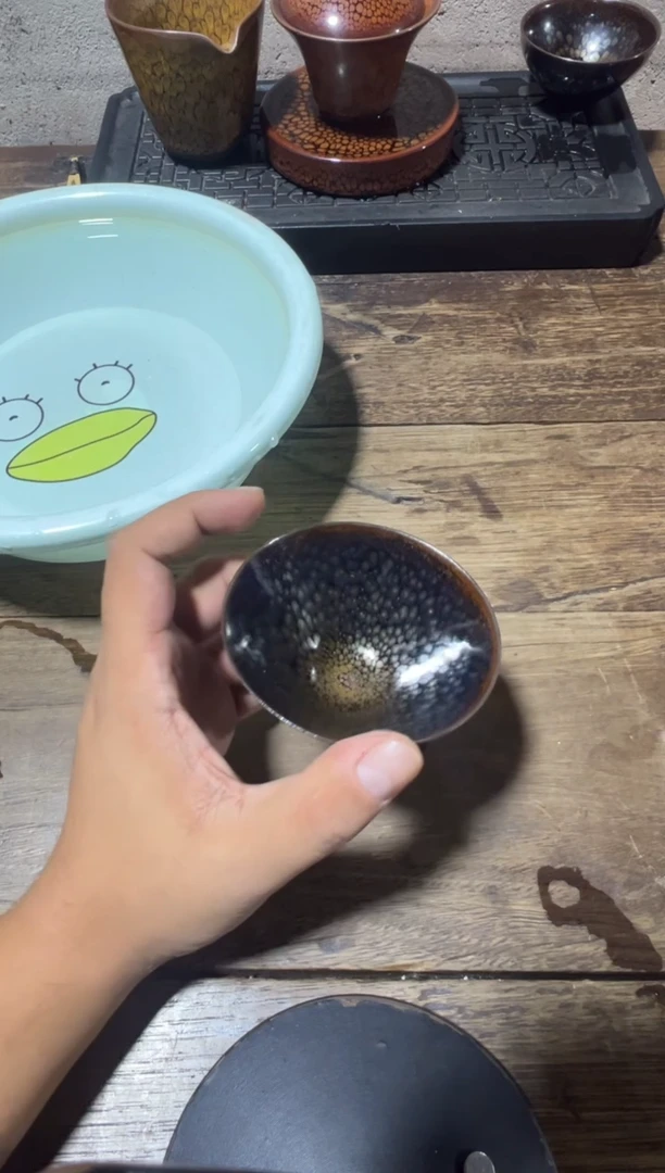 茶盏何定欣老师作品