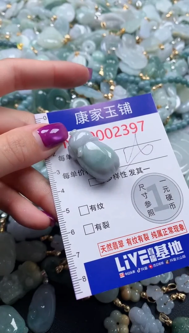 颈饰未镶嵌翡翠2397