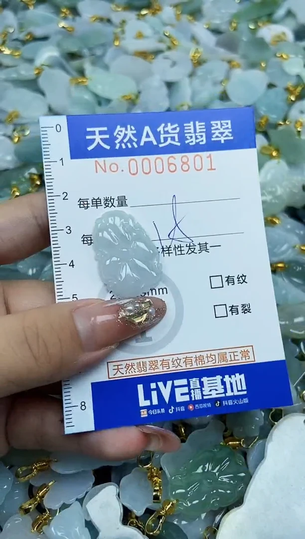 翡翠未镶嵌颈饰天然A货翡翠