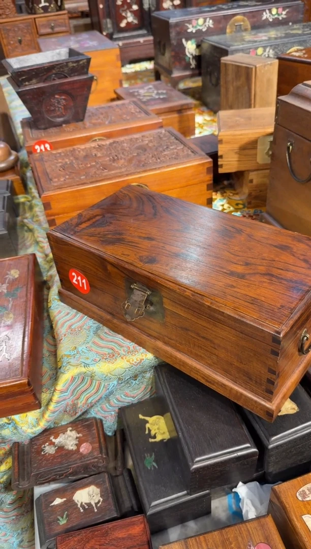 木木头款黄花梨底座翻盖盒528.88888888