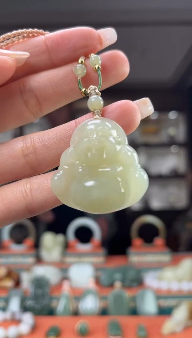 【闪购商品】和田玉颈饰未镶嵌佩佩35mm左右