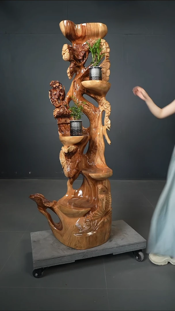 香樟木祥**意香樟木整体树干花架