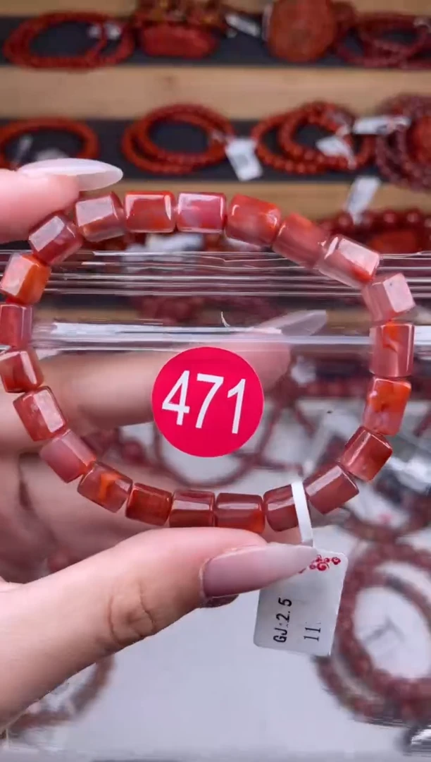 【闪购商品】南红玛瑙珠宝奇石合金471-6+
