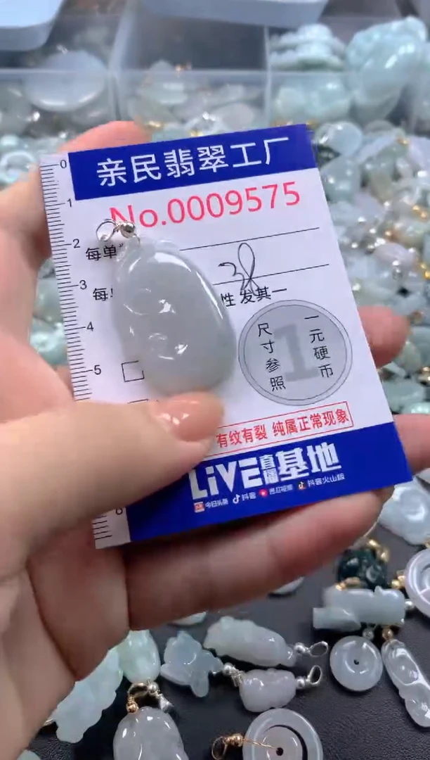 颈饰未镶嵌翡翠9575