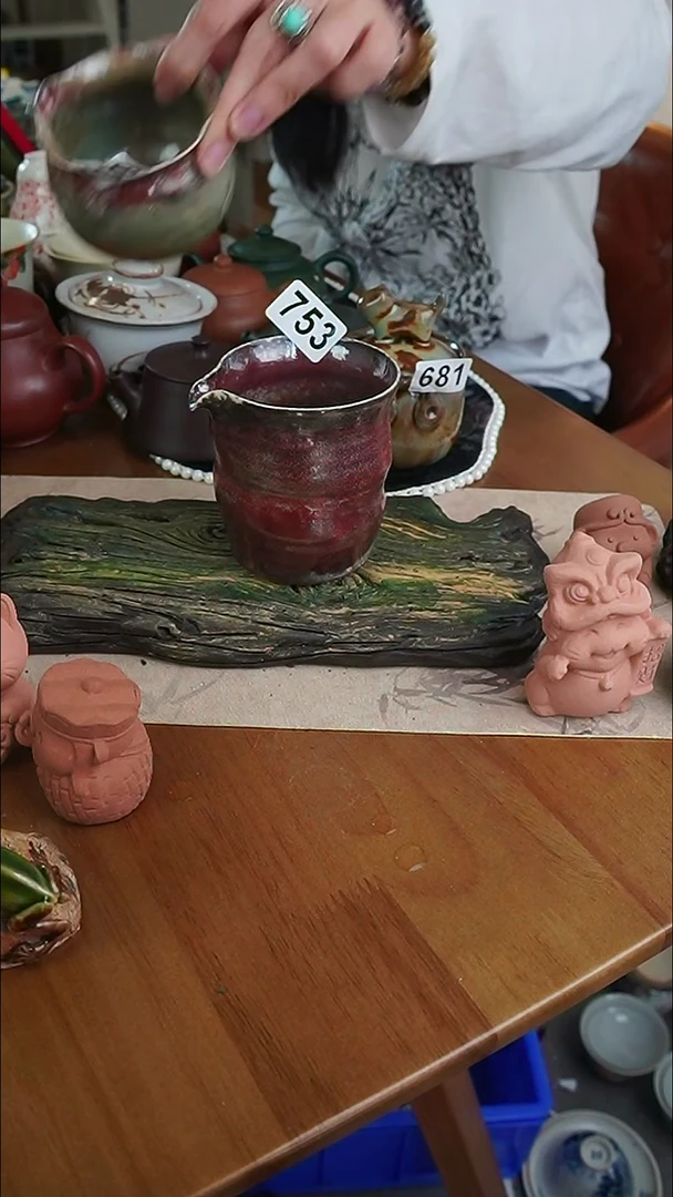 【茶瓷物语】红色公道杯753