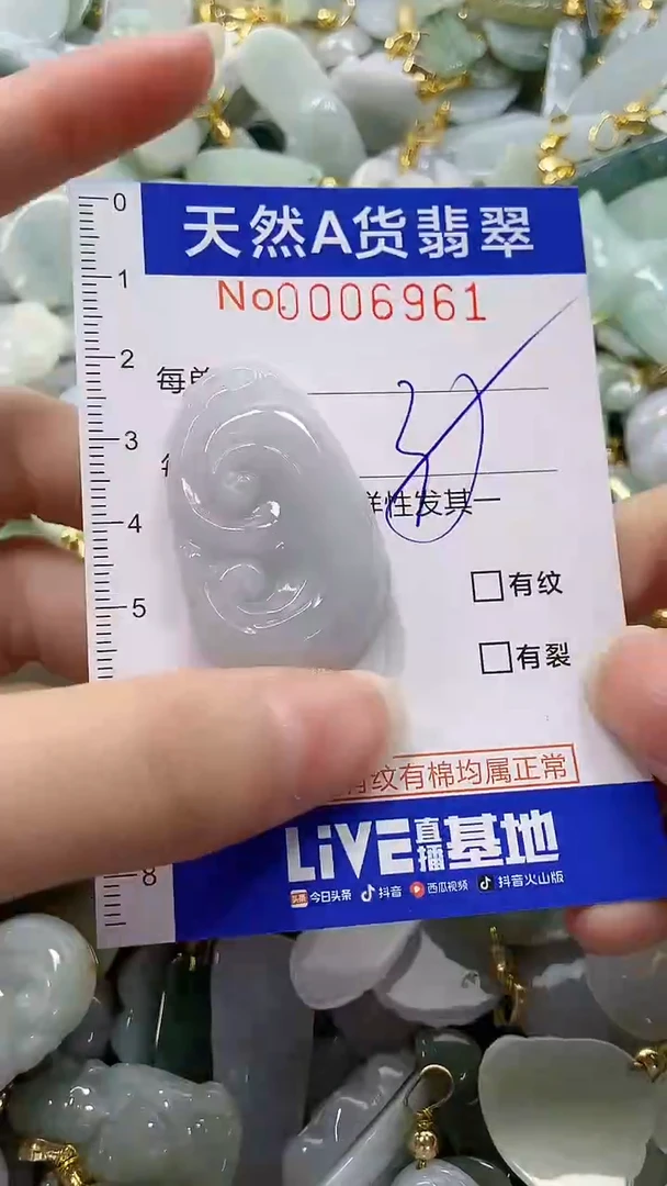 颈饰未镶嵌翡翠纯天然a货翡翠