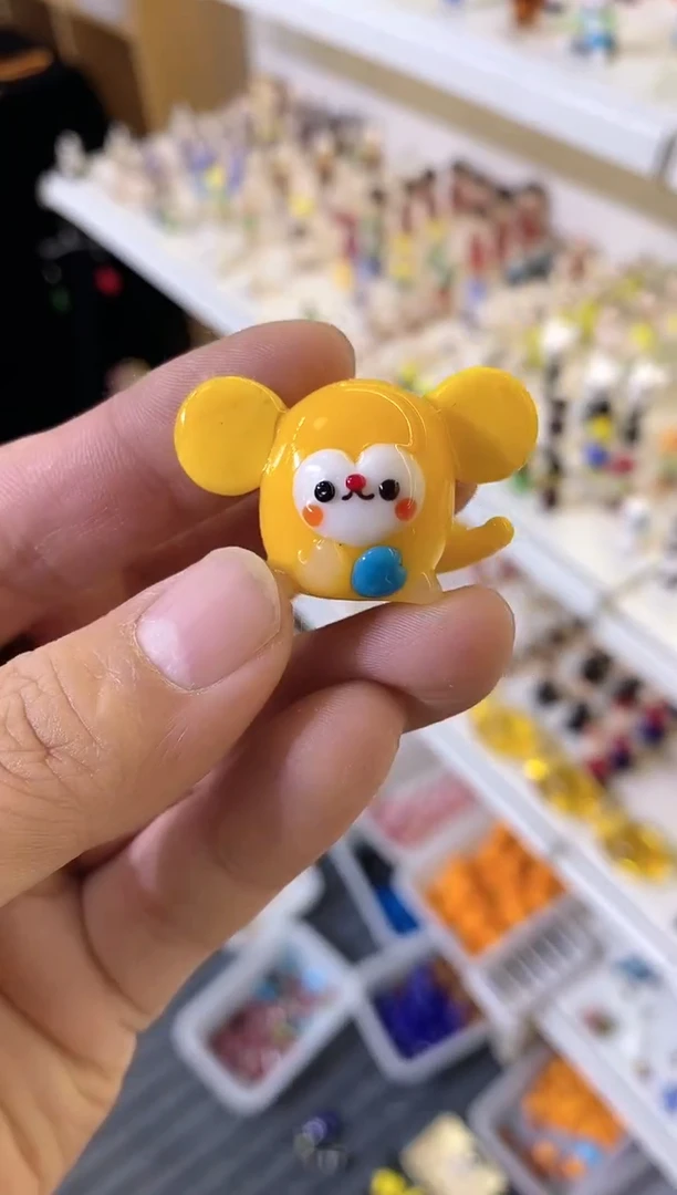 手工艺品琉璃猴子