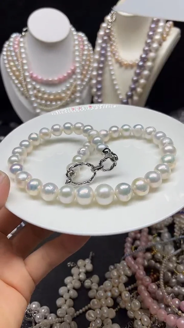 淡水珍珠未镶嵌颈饰多人