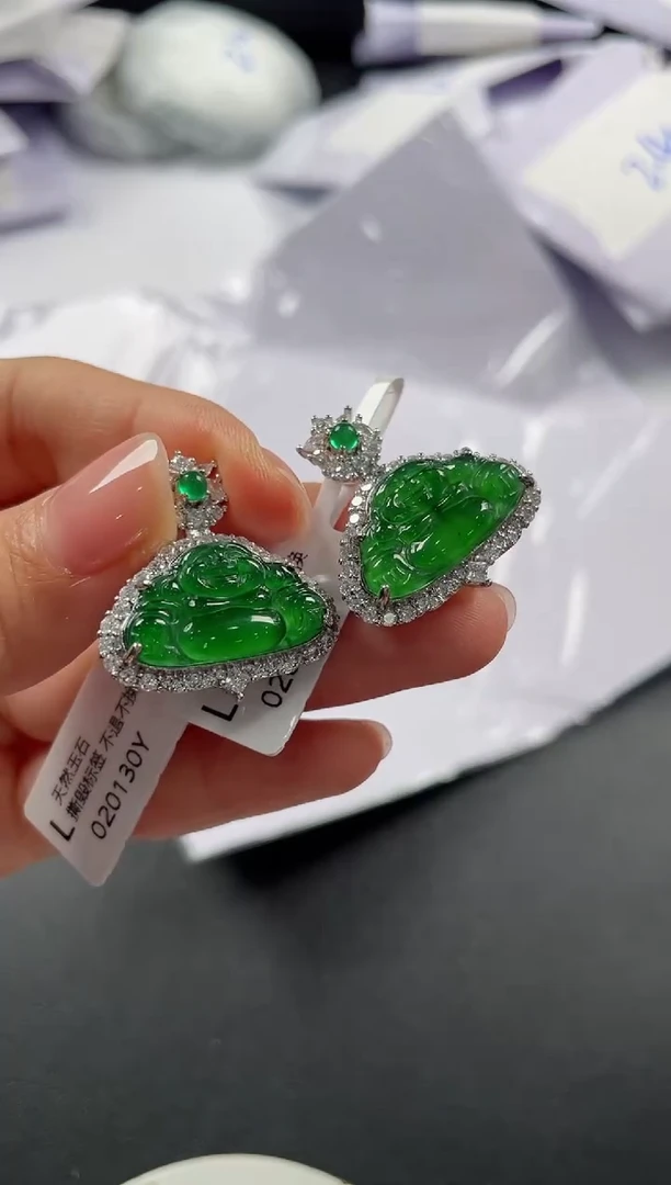 翡翠合金颈饰25（多样性发一件）